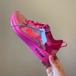 Nike Off-White x Zoom Fly SP ‘Tulip Pink’ - Size 9